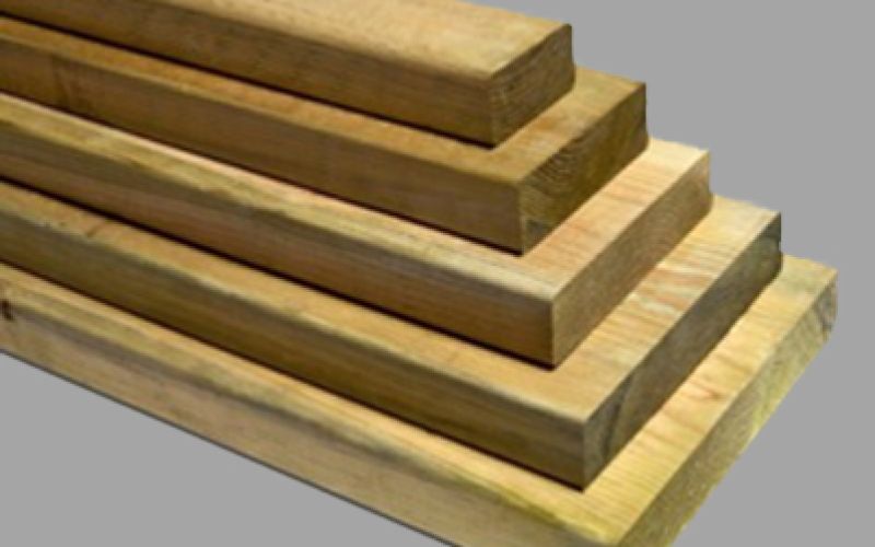 Madera tratada